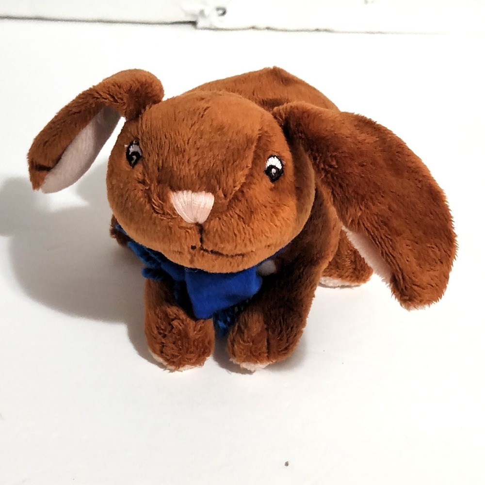 Kohls Cares Guess How Much I Love You Baby Bunny Rabbit Plush Small 6" Brown